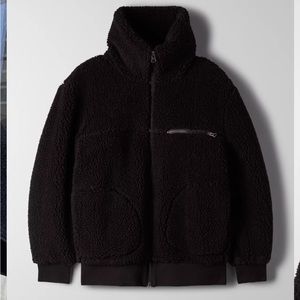 Aritzia Wilfred Free Teddy Jacket